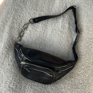 Alexander wang Attica Soft Fannypack in Black leather